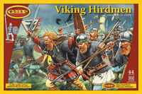 GRIPPING BEAST PLASTIC VIKING HIRDMEN - Khaki and Green Books