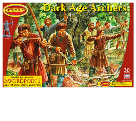 GRIPPING BEAST PLASTIC SWORDPOINT DARK AGE ARCHERS - Khaki and Green Books