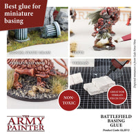The Army Painter Battlefields Basing Glue - Khaki and Green Books