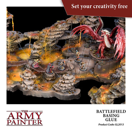 The Army Painter Battlefields Basing Glue - Khaki and Green Books