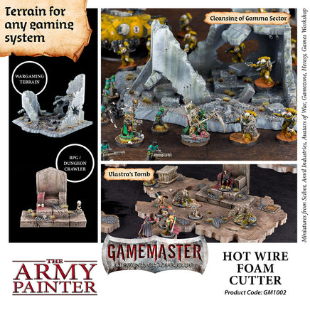 The Army Painter - GameMaster: Hot Wire Foam Cutter - Khaki & Green Books