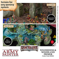 The Army Painter - GameMaster Wilderness & Woodland Terrain Primer - Khaki & Green Books