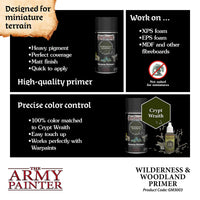 The Army Painter - GameMaster Wilderness & Woodland Terrain Primer - Khaki & Green Books