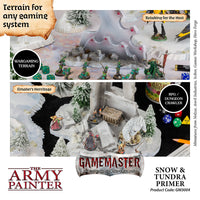 The Army Painter - GameMaster Snow & Tundra Terrain Primer - Khaki & Green Books