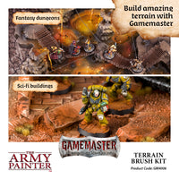 The Army Painter - GameMaster - Terrain Brush Set - Khaki & Green Books