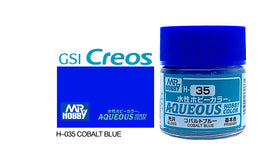Mr. Hobby Aqueous Gloss Cobalt Blue H-35 - Khaki and Green Books