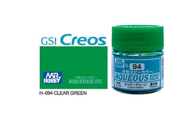 Mr. Hobby Aqueous Color Gloss Clear Green H-94 - Khaki and Green Books