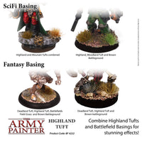 THE ARMY PAINTER - HIGHLAND TUFT - Khaki and Green Books