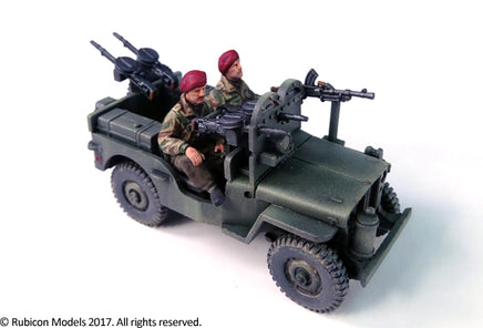 Rubicon Commonwealth Willys MB 1/4 ton 4x4 Jeep - Khaki and Green Books