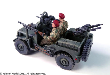 Rubicon Commonwealth Willys MB 1/4 ton 4x4 Jeep - Khaki and Green Books