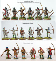 PERRY MINIATURES - AO40 - AGINCOURT THE ENGLISH ARMY 1415-1429 - Khaki and Green Books