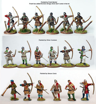 PERRY MINIATURES - AO40 - AGINCOURT THE ENGLISH ARMY 1415-1429 - Khaki and Green Books