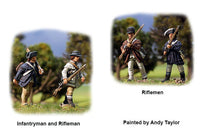 Perry Miniatures - AW 250 American War of Independence - Continental Infantry 1776-1783 - Khaki and Green Books