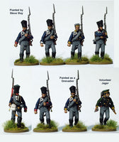 Perry Miniatures - PN1 Plastic Napoleonic Prussian Line Infantry 1813 - 1815 - Khaki and Green Books