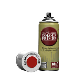THE ARMY PAINTER COLOUR PRIMER : PURE RED - Khaki and Green Books