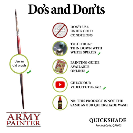 The Army Painter Quick Shade, Strong Tone - Khaki & Green Books
