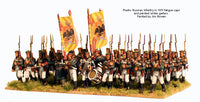 Perry Miniatures - RN 20 Russian Napoleonic Infantry 1809-14 - Khaki and Green Books