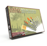 The Army Painter Wargames Mega Brush Set - Khaki & Green Books