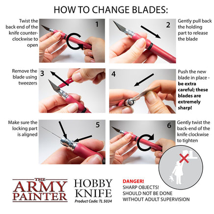 THE ARMY PAINTER - HOBBY KNIFE - Khaki and Green Books