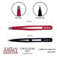 THE ARMY PAINTER - TWEEZERS SET - Khaki and Green Books