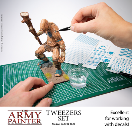 THE ARMY PAINTER - TWEEZERS SET - Khaki and Green Books