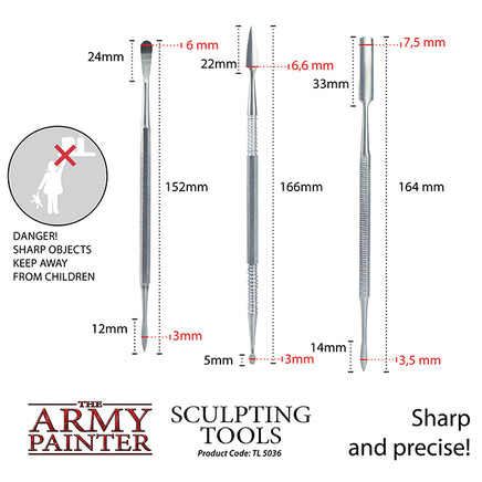 The Army Painter -  Hobby Sculpting Tools - Khaki & Green Books