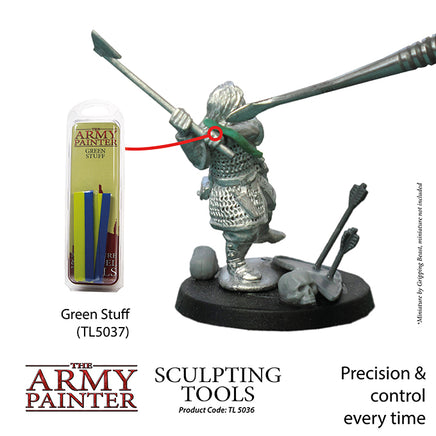 The Army Painter -  Hobby Sculpting Tools - Khaki & Green Books