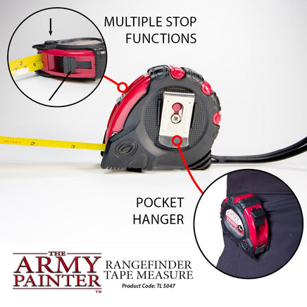THE ARMY PAINTER - RANGEFINDER TAPE MEASURE - Khaki and Green Books