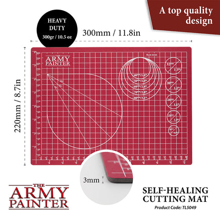 The Army Painter - Self Healing Cutting Mat - Khaki & Green Books