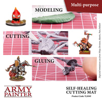 The Army Painter - Self Healing Cutting Mat - Khaki & Green Books