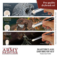 The Army Painter Master Class Drybrush Set - Khaki & Green Books