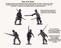 Perry Miniatures - ACW 80 American Civil War Confederate Infantry 1861-65 - Khaki and Green Books