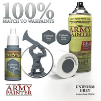 The Army Painter Colour Primer Spray - Uniform Grey - Khaki & Green Books