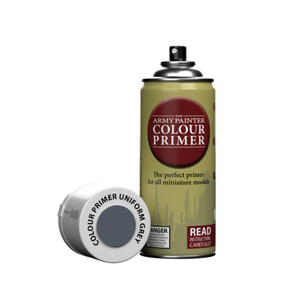 THE ARMY PAINTER COLOUR PRIMER - UNIFORM GREY - Khaki and Green Books