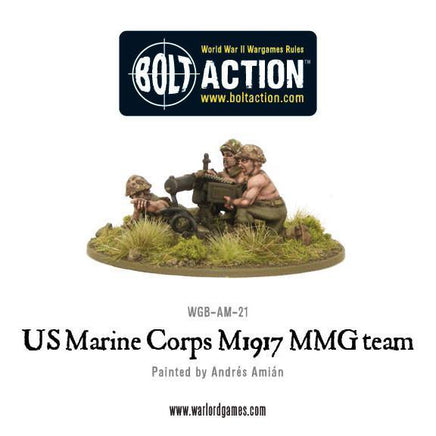 USMC M1917 MMG team - Khaki and Green Books