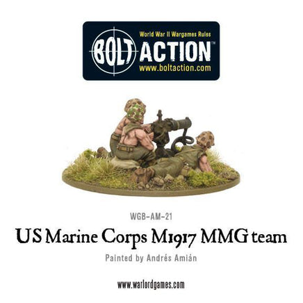 USMC M1917 MMG team - Khaki and Green Books