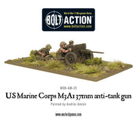 USMC M3A1 37mm Anti-Tank Gun - Khaki and Green Books