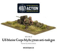 USMC M3A1 37mm Anti-Tank Gun - Khaki and Green Books