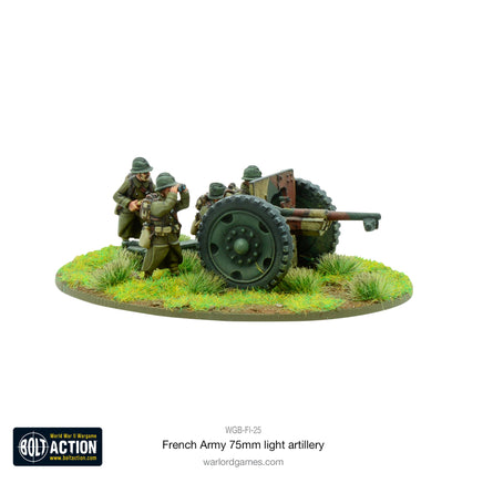 BOLT ACTION : FRENCH ARMY 75MM LIGHT ARTILLERY - Khaki and Green Books