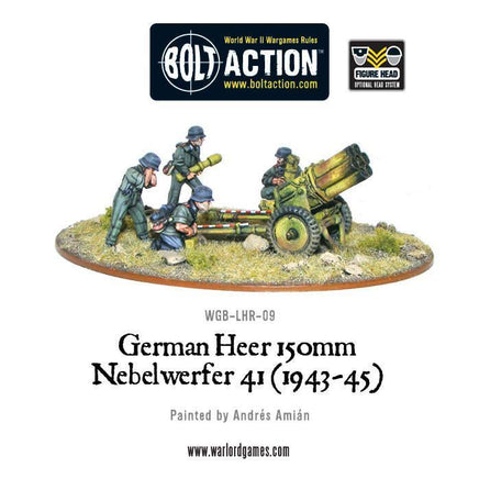 BOLT ACTION : GERMAN HEER 150MM NEBELWERFER 41 (1943 - 45) - Khaki and Green Books