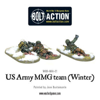 BOLT ACTION : US ARMY MMG TEAM (WINTER) - Khaki and Green Books