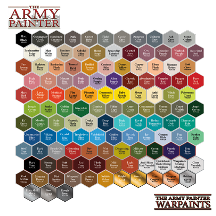 The Army Painter - Acrylic War Paint - Matt White - Khaki & Green Books