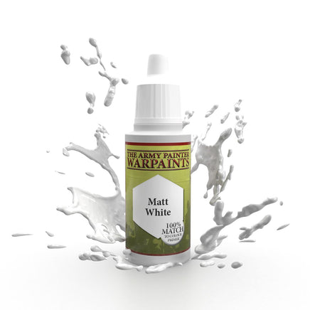 THE ARMY PAINTER : WARPAINTS ACRYICS MATT WHITE - Khaki and Green Books