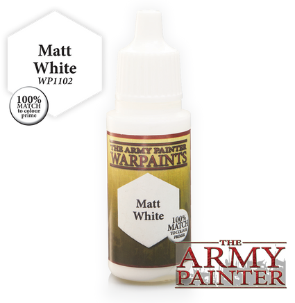The Army Painter - Acrylic War Paint - Matt White - Khaki & Green Books
