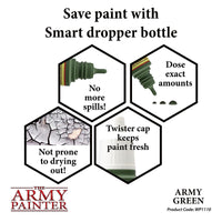 The Army Painter - Acrylic War Paint - Army Green - Khaki & Green Books