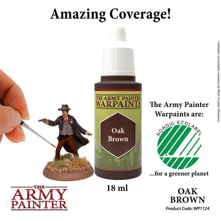 The Army Painter - Acrylic War Paint - Oak Brown - Khaki & Green Books