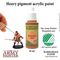 The Army Painter - Acrylic War Paint - Barbarian Flesh - Khaki and Green Books
