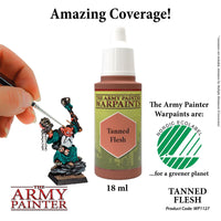 The Army Painter - Acrylic War Paint - Tanned Flesh - Khaki and Green Books