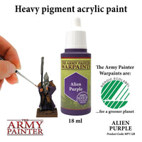 The Army Painter - Acrylic War Paint - Alien Purple - Khaki and Green Books