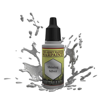 The Army Painter - Metallic Warpaints - Shining Silver - Khaki and Green Books